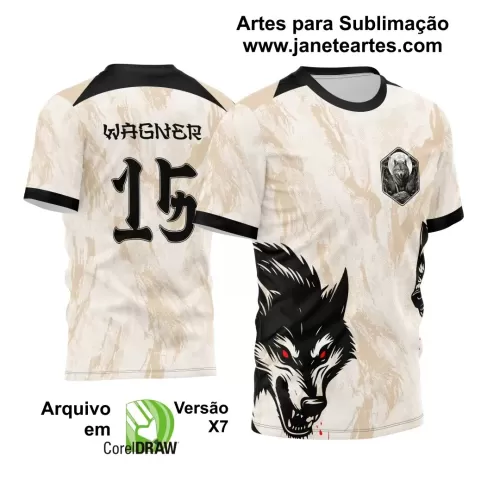Template para Camisa de Interclasse - Jogos Internos - Lobo - 2024 - 2025 Template para Camisa de Interclasse - Jogos Internos - Lobo - 2024 - 2025