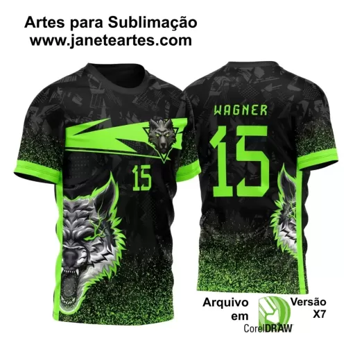 Template para Camisa de Interclasse - Jogos Internos - Lobo - 2024 - 2025 Template para Camisa de Interclasse - Jogos Internos - Lobo - 2024 - 2025