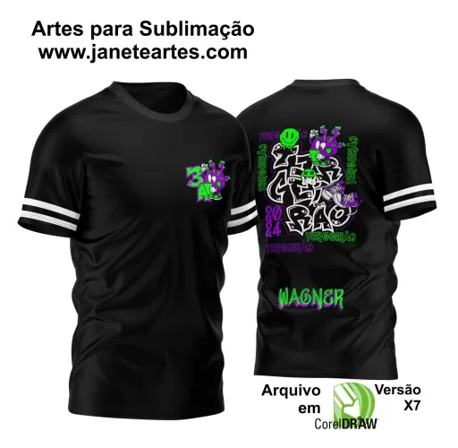 Terceirão Arte Vetor Camisa 2024